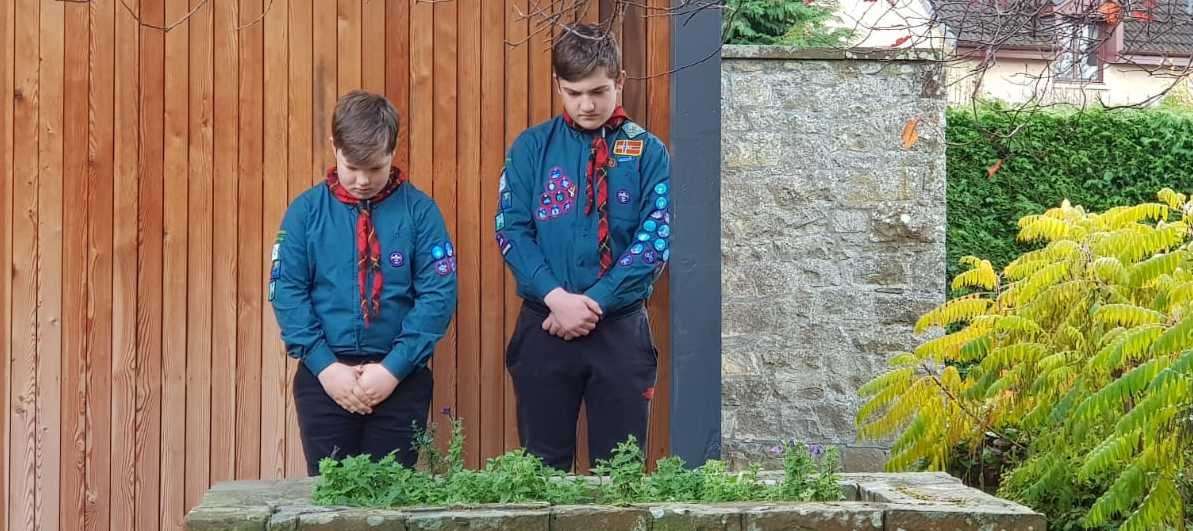 Scouts Gillies and Struan.