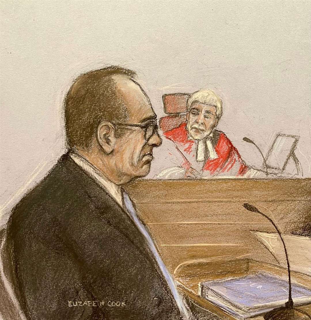 Spacey told jurors he felt ‘pressure’ to come out as gay after allegations against him emerged online (Elizabeth Cook/PA)