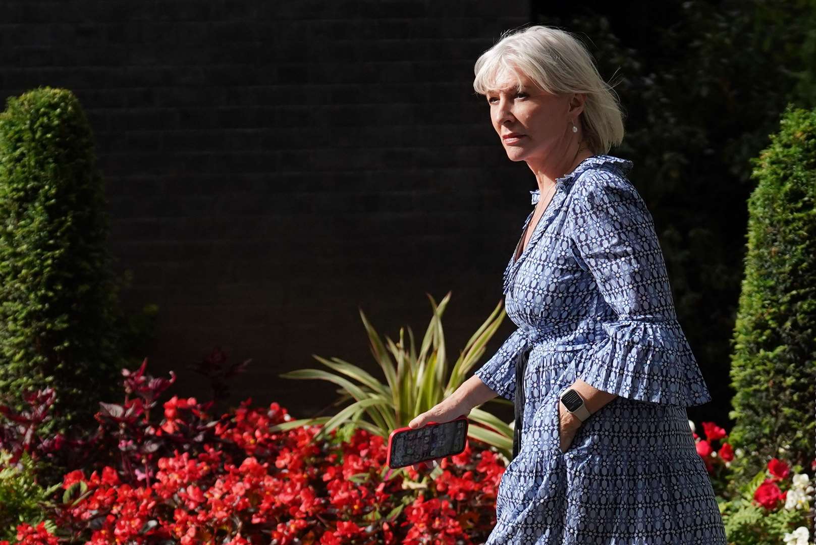 Former culture secretary Nadine Dorries quit the Commons shortly before Boris Johnson’s resignation honours was published (Stefan Rousseau/PA)