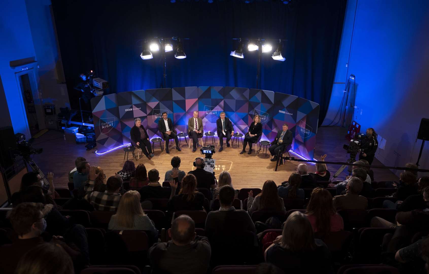 The BBC's political programme Debate Night is set to come to Elgin, with locals being invited to take their place in the crowd. Picture: BBC