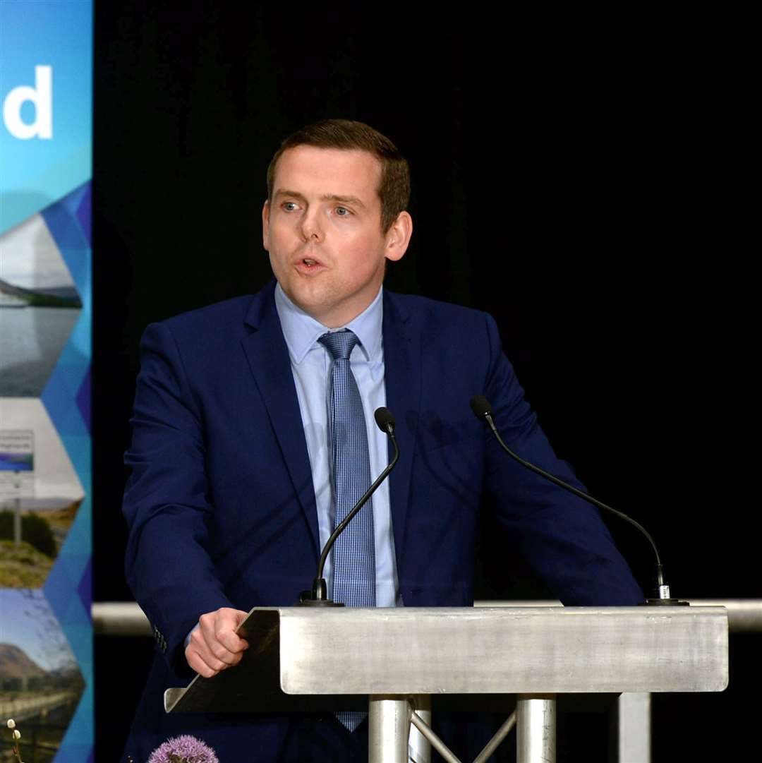 Douglas Ross, Party Leader of the Scottish Conservative Party, welcomed meeting Mr Yousaf but called for clear targets to be set. Picture: James Mackenzie.