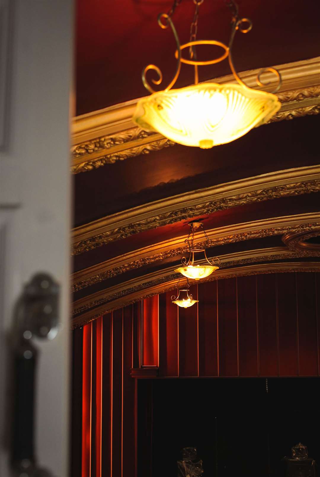 Lamps following refurbishment work at the picture house (Ollie Jenkins/PA)