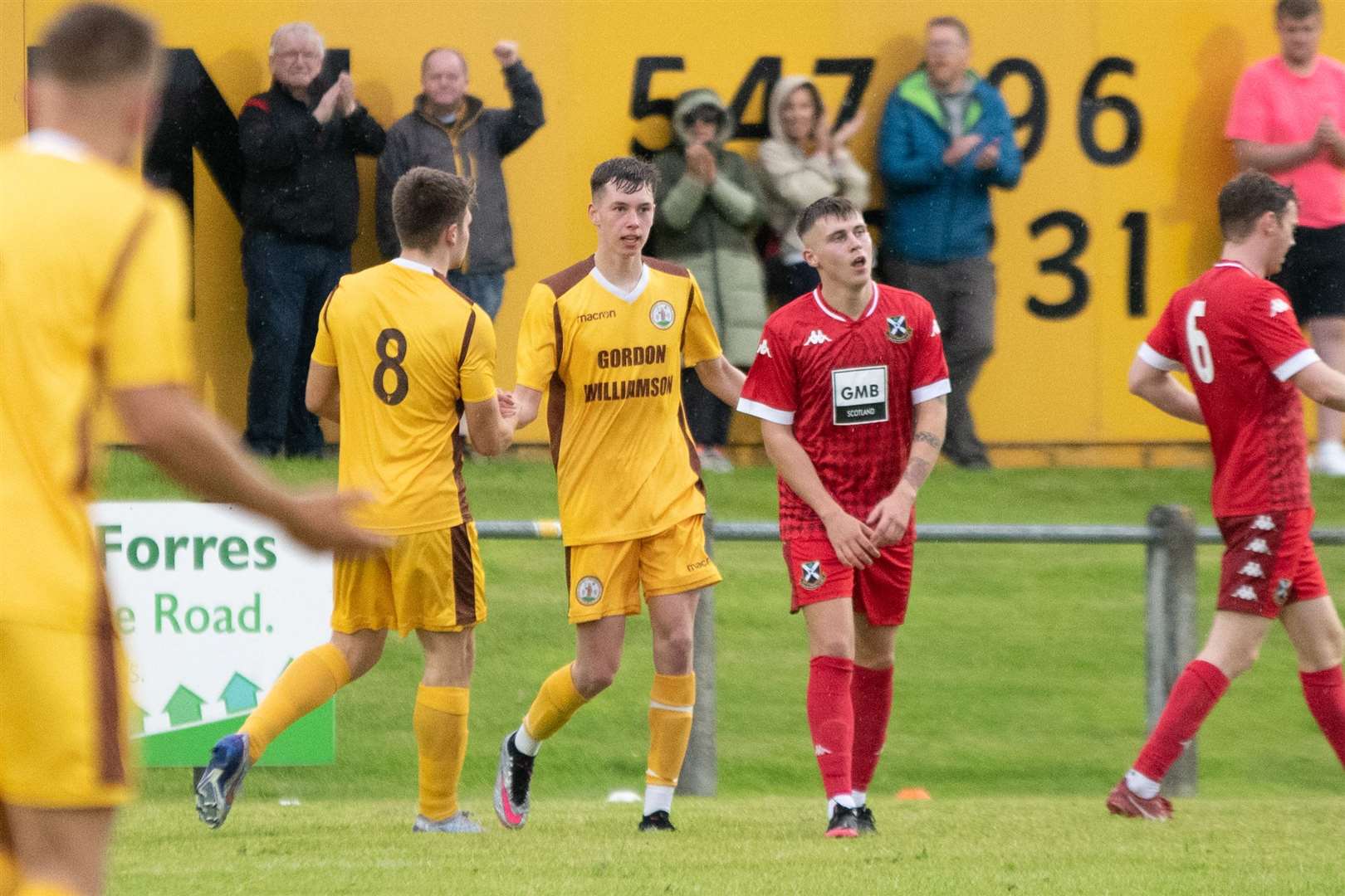 A striker on loan from Ross County scored on the second on the night. Picture: Daniel Forsyth..