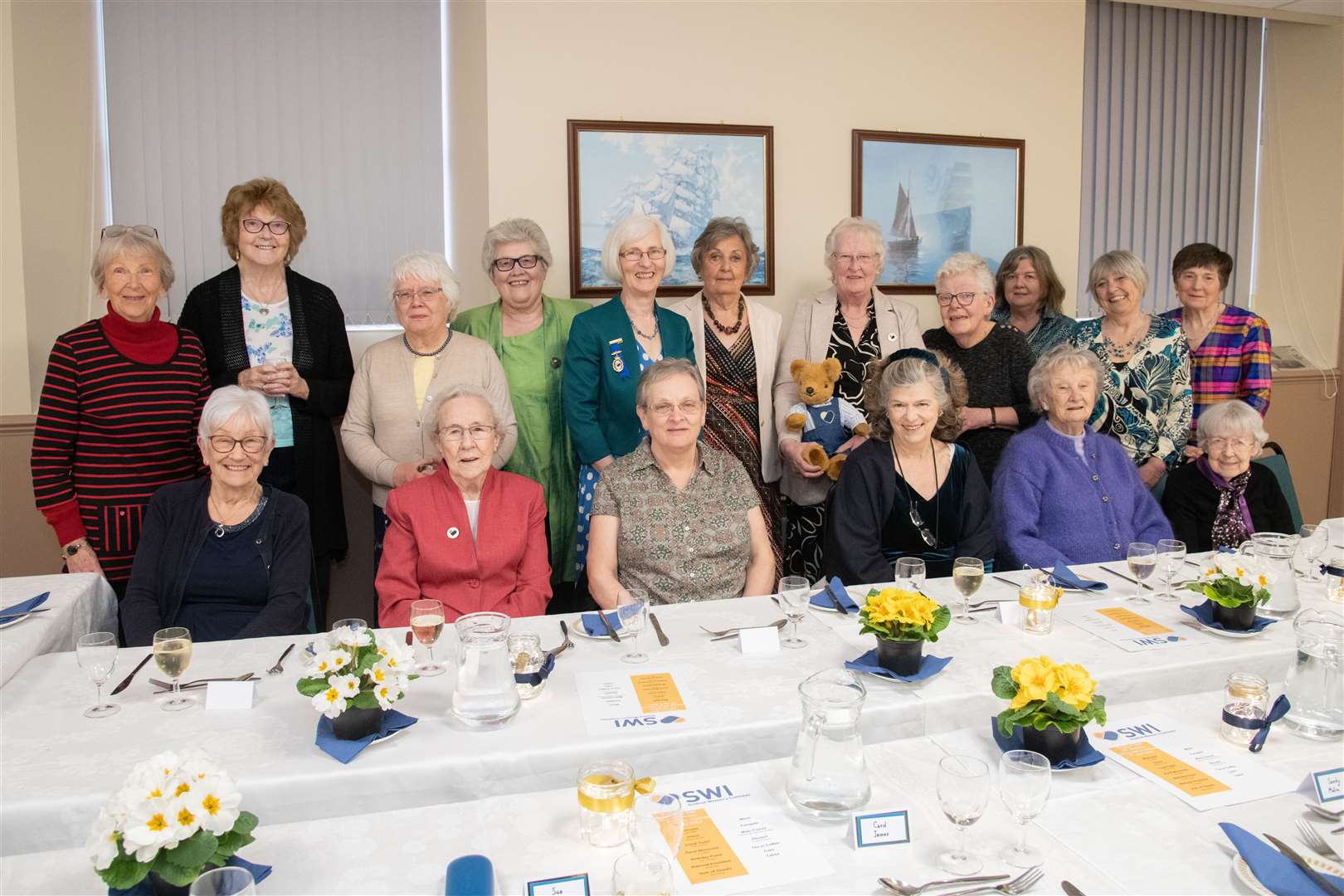 The Findhorn SWI celebrate their 90th anniversary at the village’s James Milne Institute. Picture: Daniel Forsyth