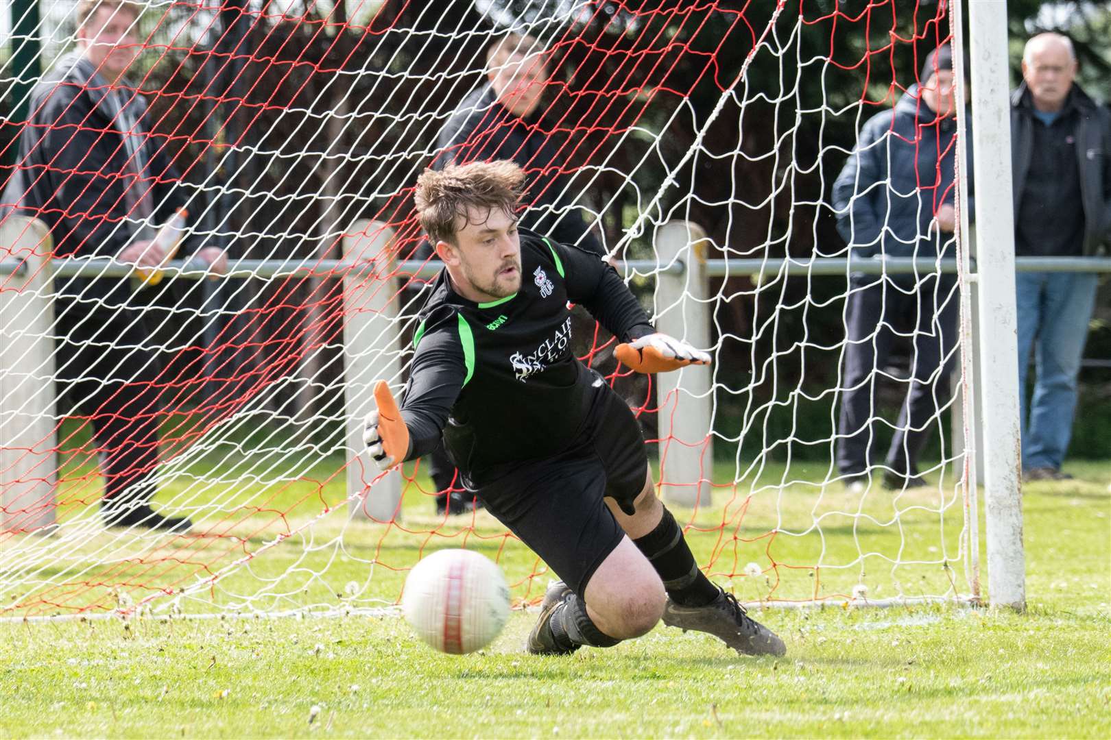 Forres goalkeeper Daniel Mcleod kept a clean sheet in the draw. Picture: Daniel Forsyth