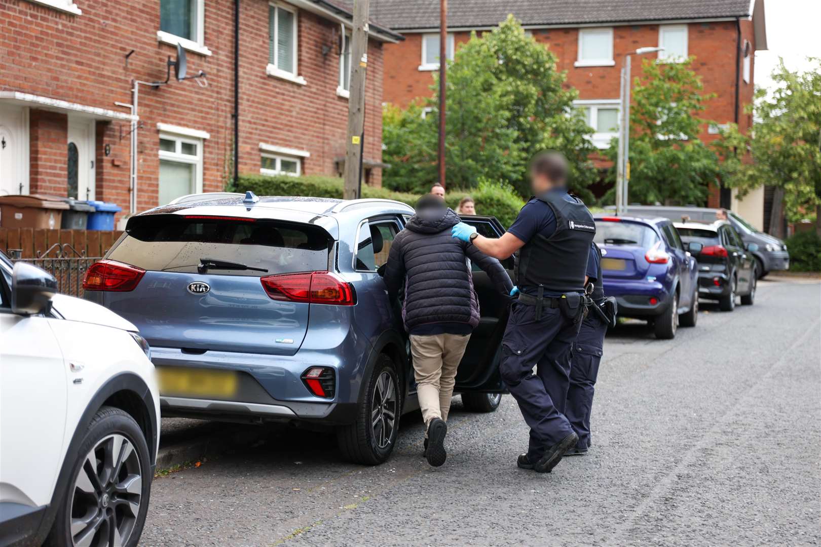 A man and a woman were arrested in Belfast as part of the investigation (HomeOffice/PA)