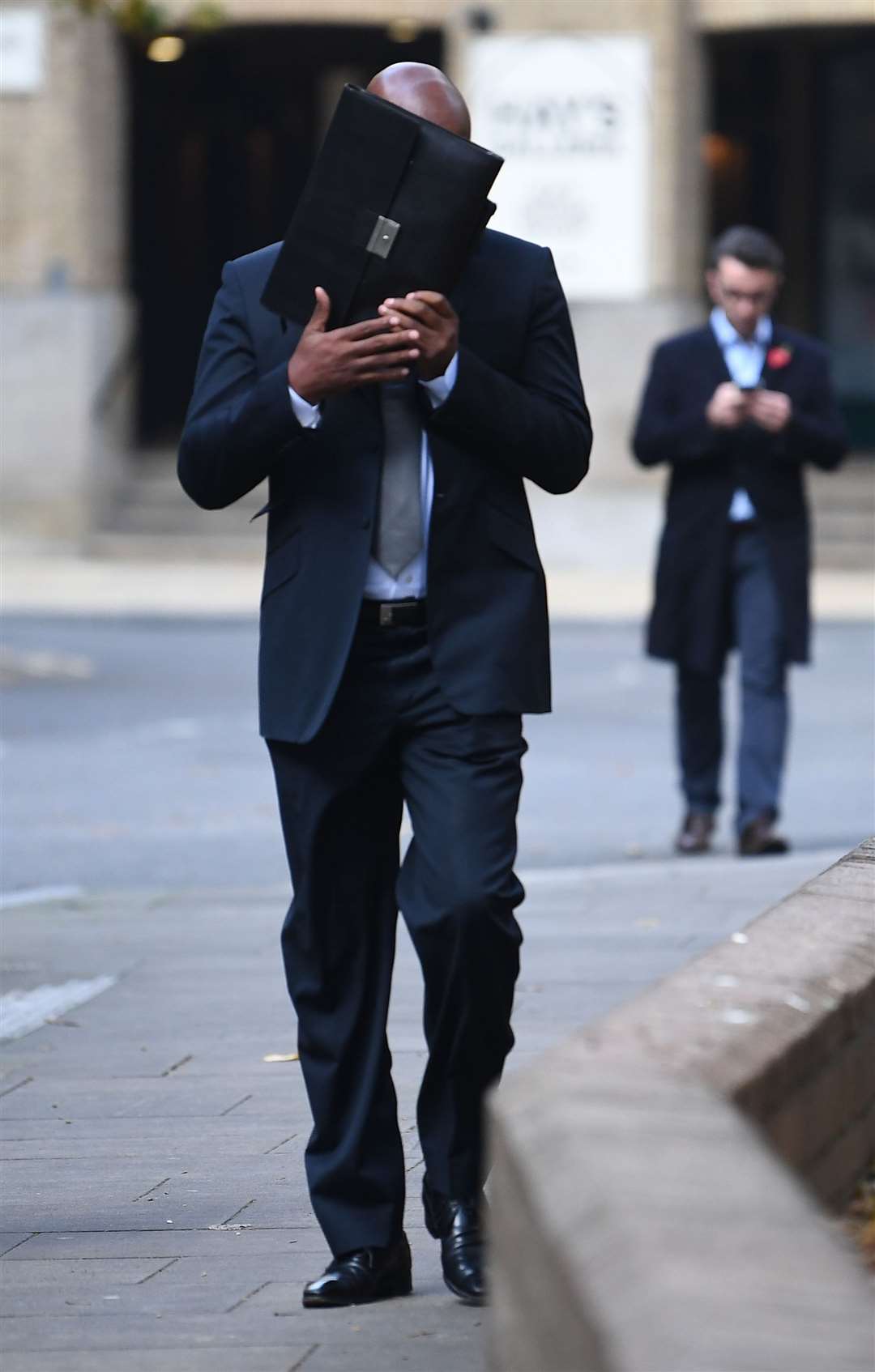 Ex-Charlton defender Richard Rufus arrives at Southwark Crown Court (Victoria Jones/PA)
