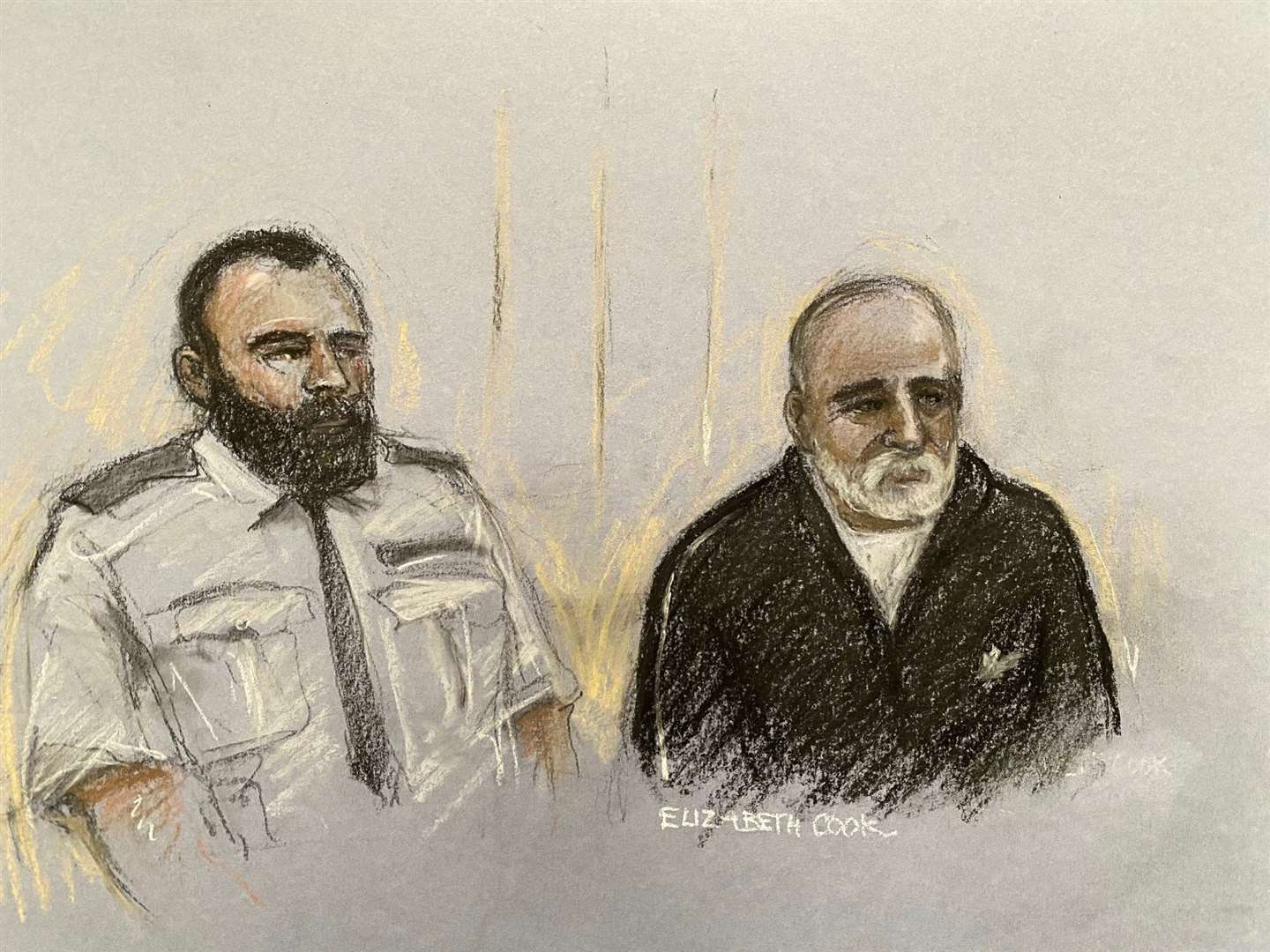 Piran Ditta Khan is charged with murder (Elizabeth Cook/PA)