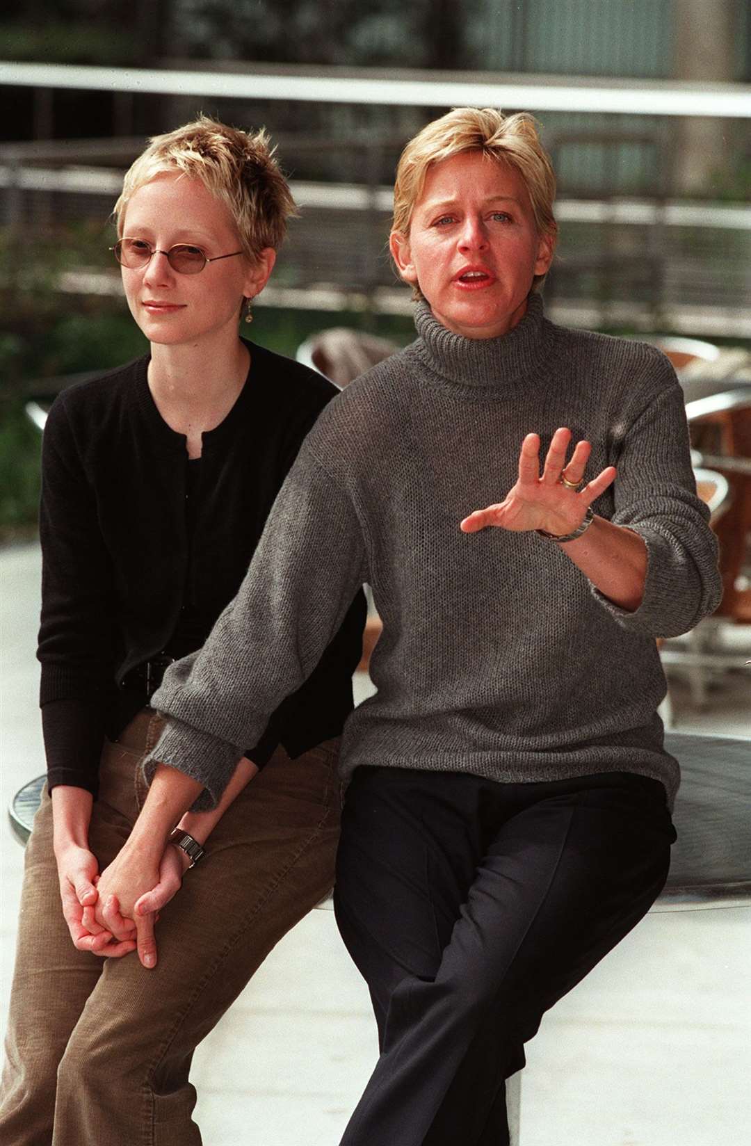 She is the former partner of US talk show host Ellen DeGeneres – the pair began dating in 1997 before separating in 2000 (Peter Jordan/PA)