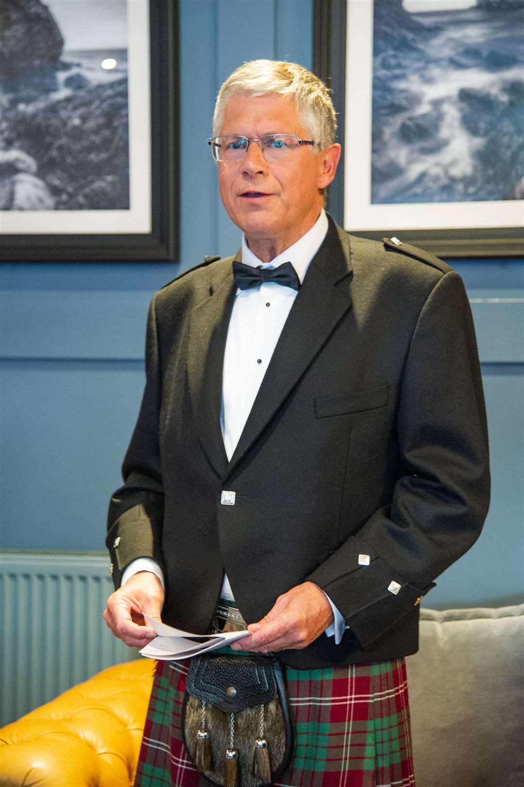 Andy Simpson, the Lord Lieutenant of Banffshire. Picture: Daniel Forsyth.