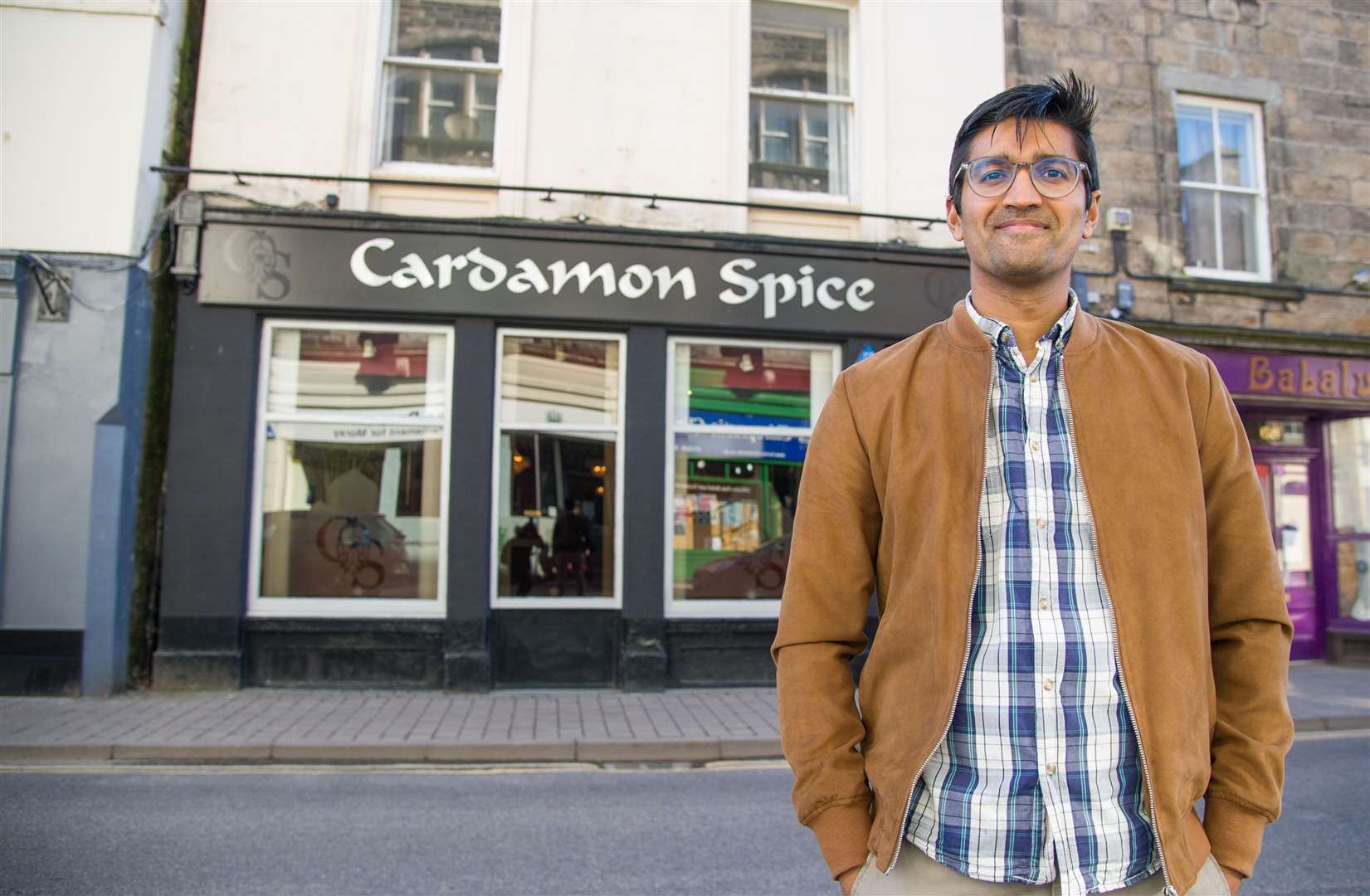 Restaurant owner Hussain is hoping to give something back to the community that has supported him.