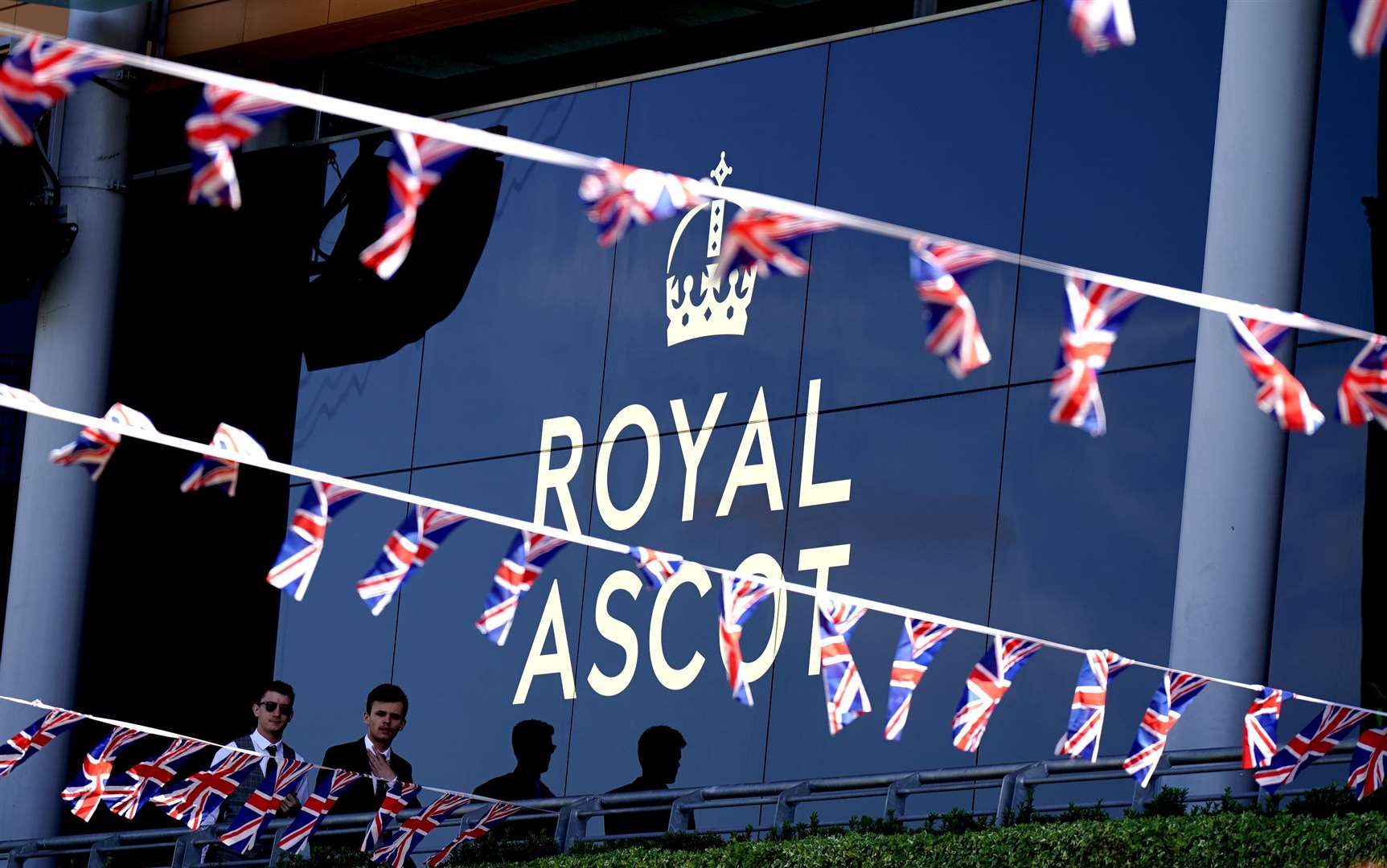 The bunting was back out at Royal Ascot (Aaron Chown/PA0