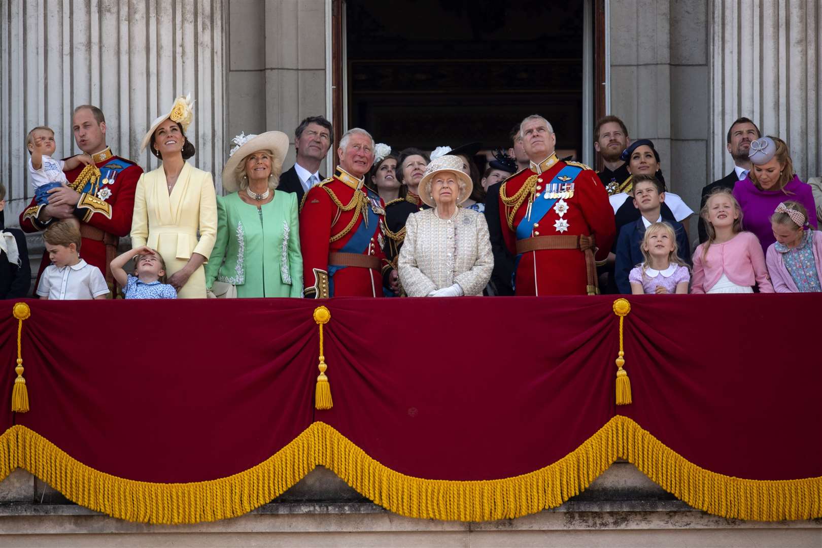 The royal family (Victoria Jones/PA)