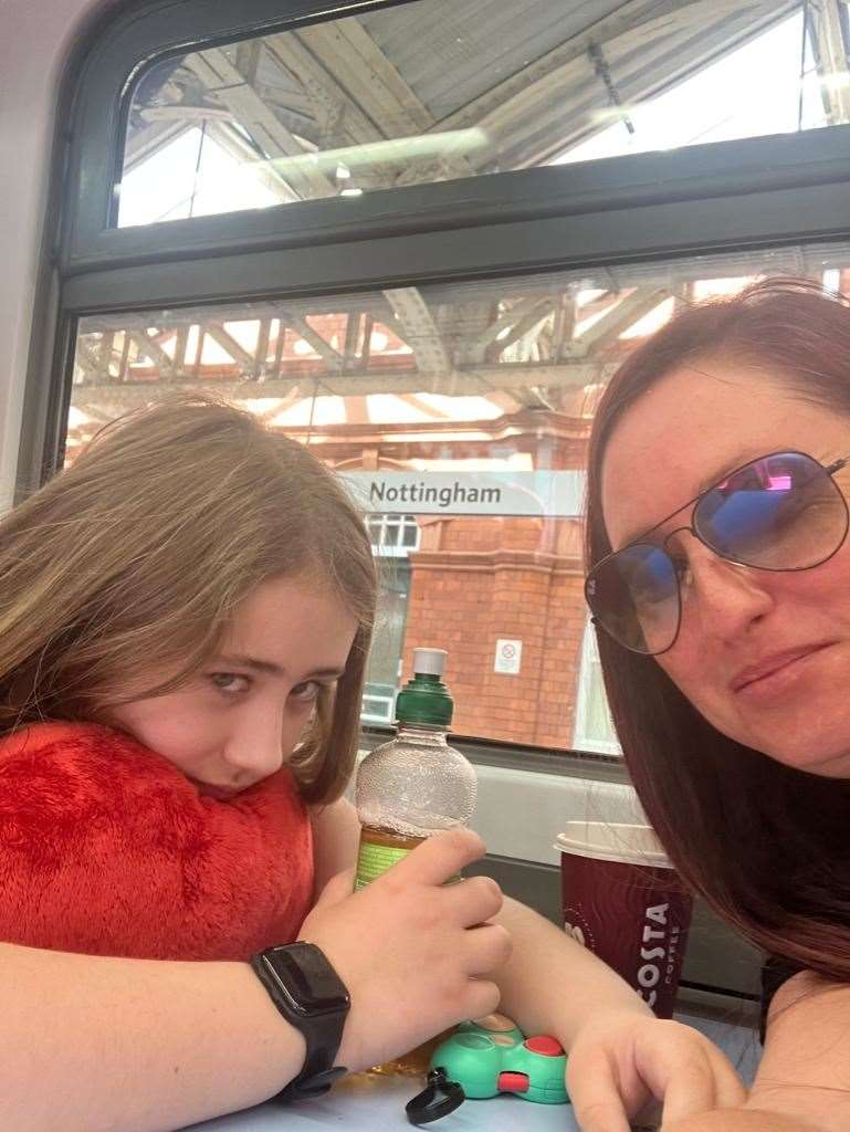 Emma Merchant’s fundraiser aims to raise money to help her daughter, Lily-Rae to try new experiences before her eye condition worsens (Emma Merchant)