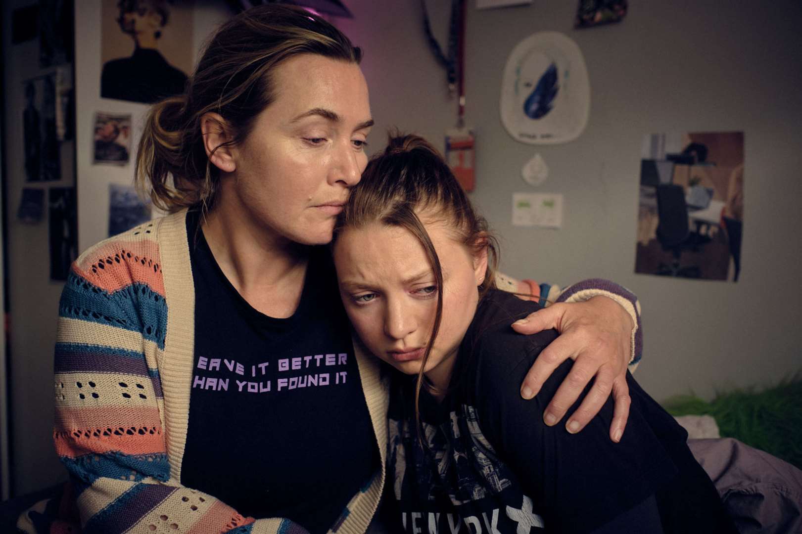 I Am Ruth stars Kate Winslet, as Ruth, alongside her daughter Mia Threapleton, as Freya (Channel 4/PA)