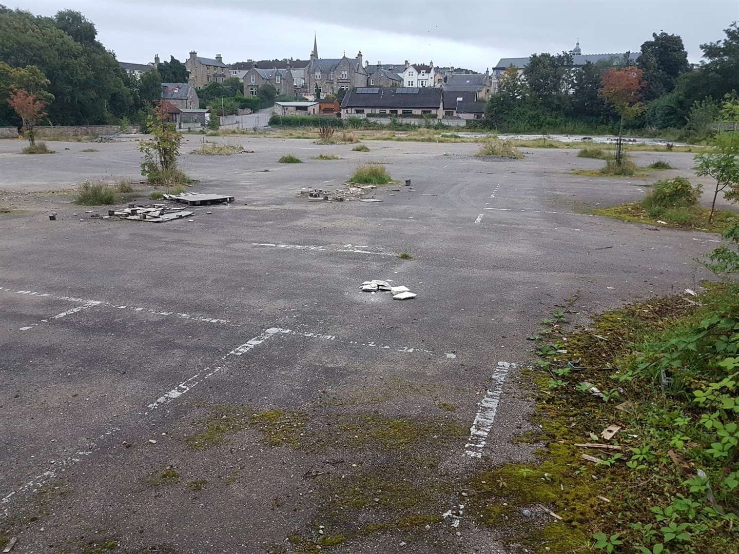 The former Tesco site at Caroline Street has been a concrete wasteland for more than ten years.
