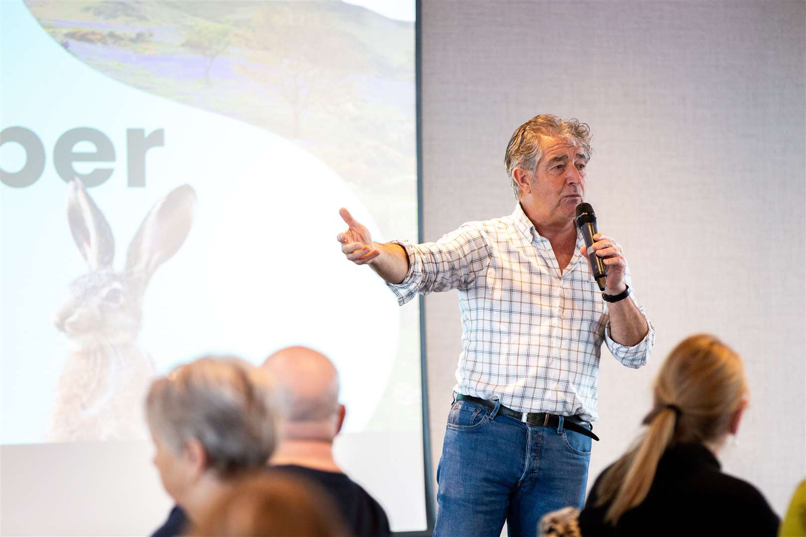 Tony Juniper, chair of Natural England, contributed to assembly by offering his expertise (Involve/Jemima Stubbs/PA)