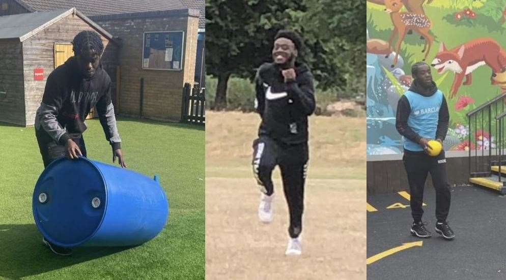 Photos of Kwabena Osei-Poku released by his family after his death (Northamptonshire Police/PA)