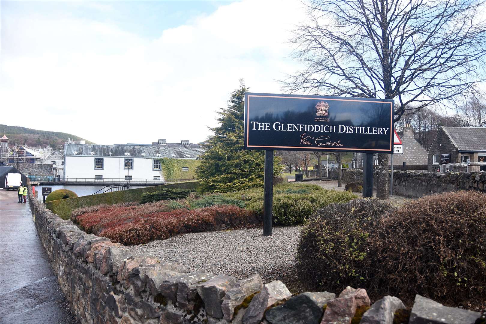 Glenfiddich Single Malt Whisky backed Ms Paskin. Picture: Becky Saunderson
