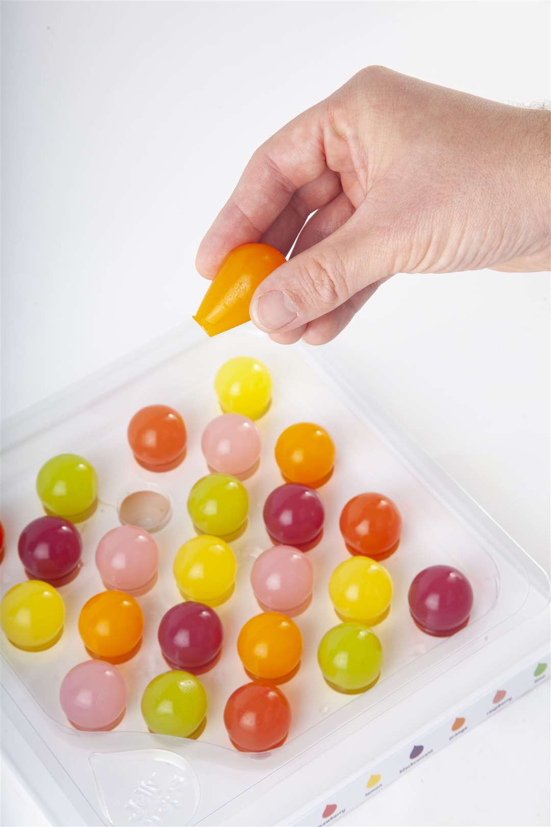 The sweets are designed to help dementia patients rehydrate independently (Jelly Drops/PA)