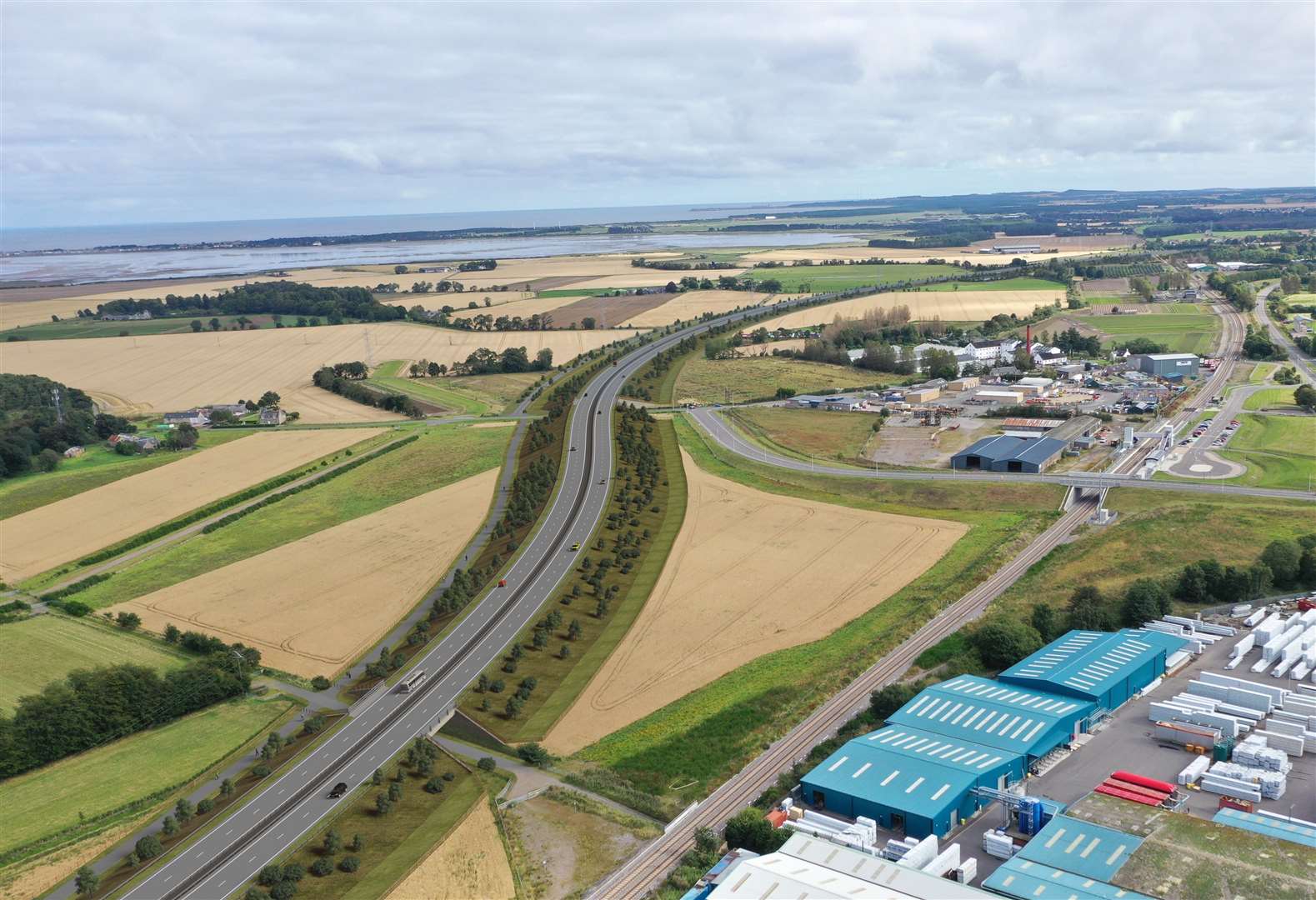 The plans to dual the road in Moray have been confirmed since 2018.