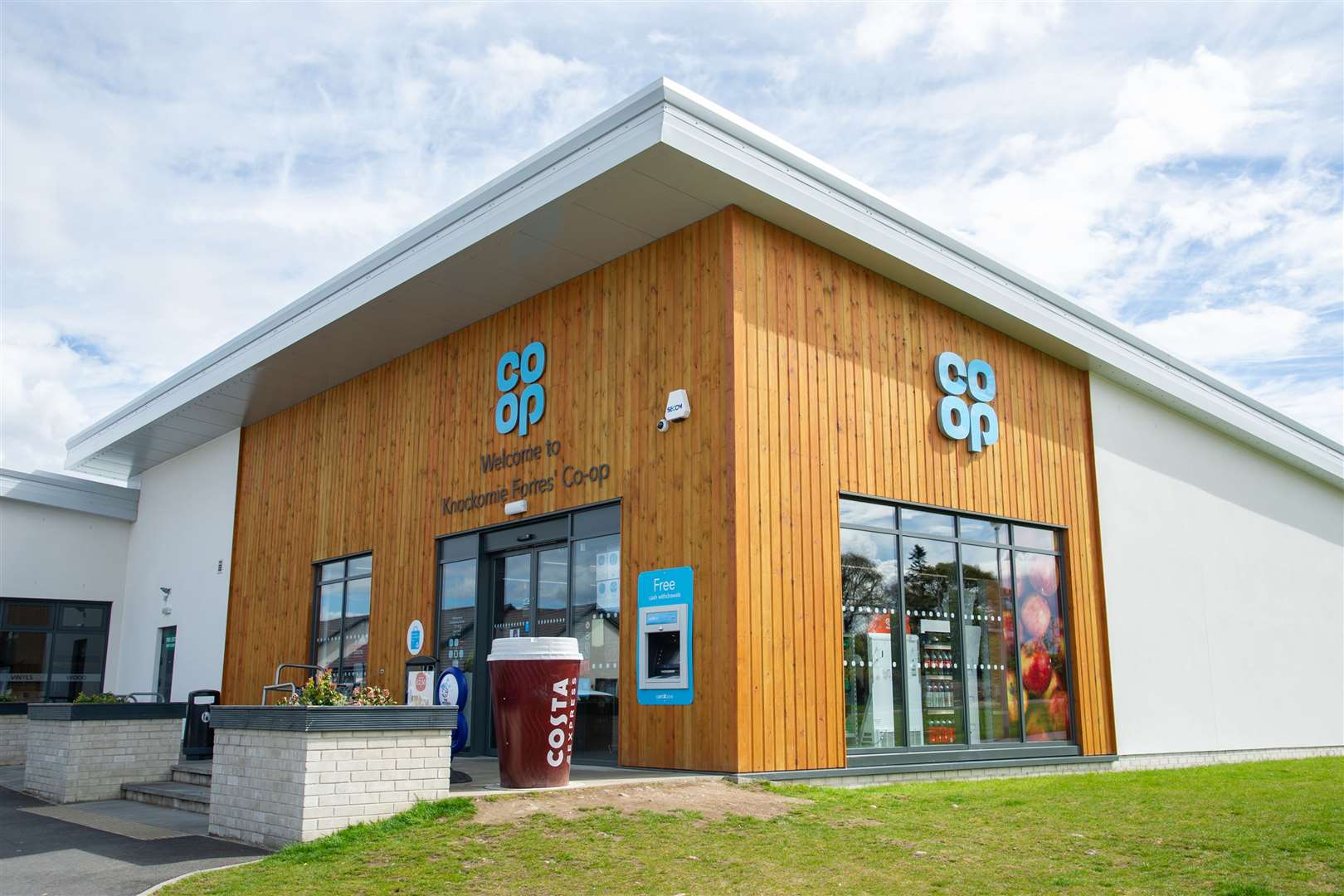 Forres Co-op just off Grantown Road. Picture: Daniel Forsyth.