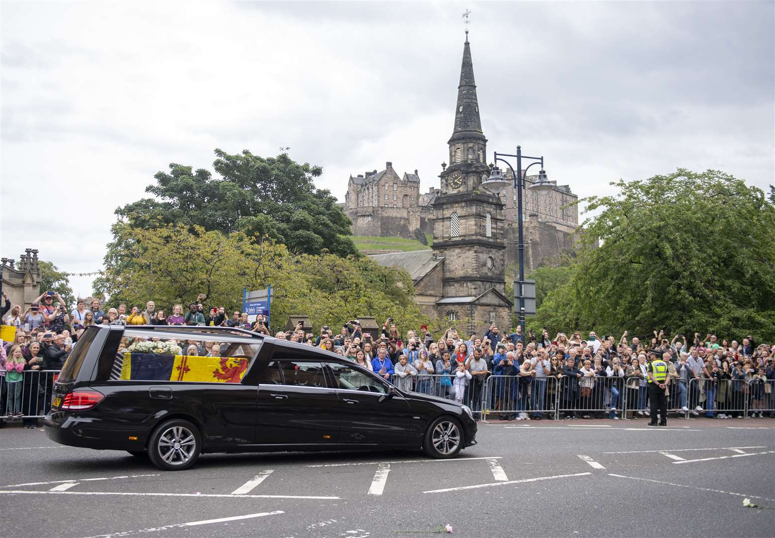 The Queen’s coffin will be in Edinburgh to view (Lesley Martin/PA)