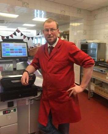 Forres butcher Graeme Duffus came to the rescue.