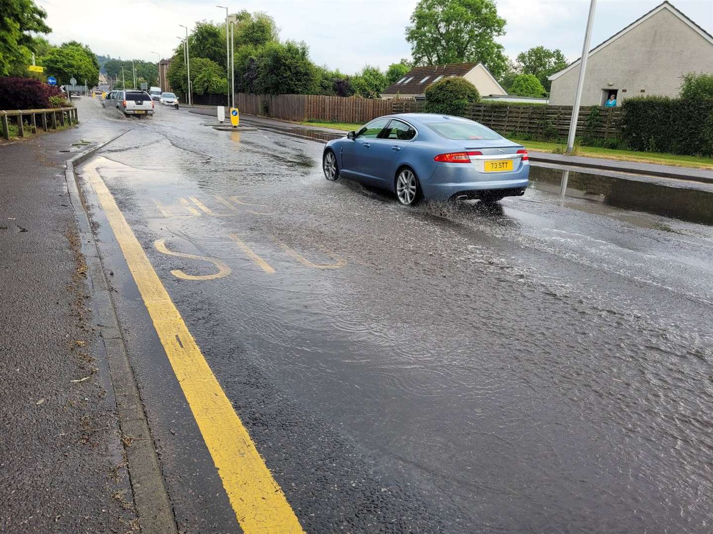Flooding on Nairn Road.