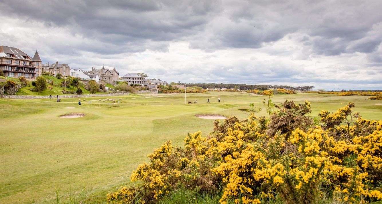 Moray Golf Club hosted the event