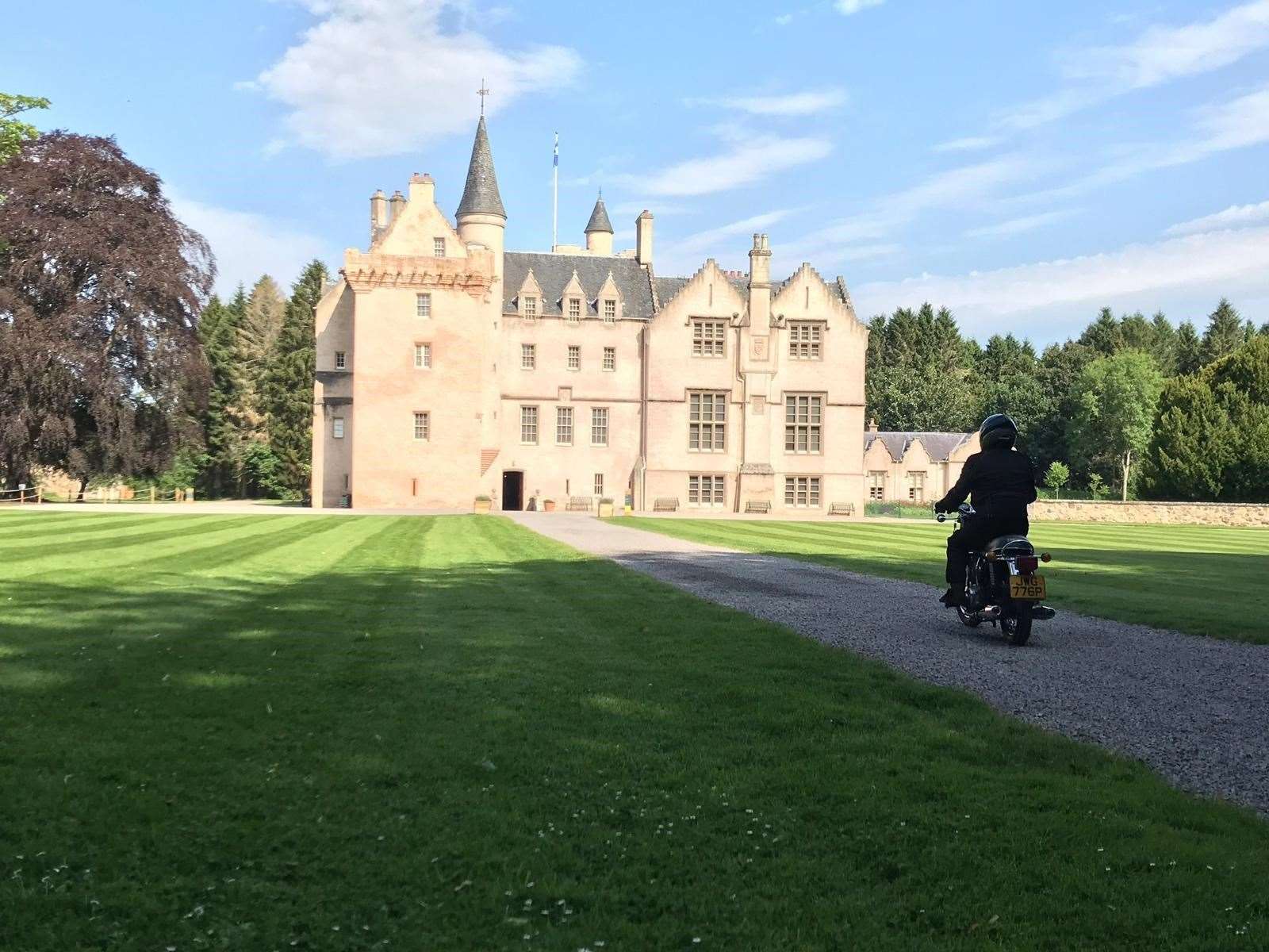 Brodie Castle will provide the perfect backdrop for the walk for Parkinson's.