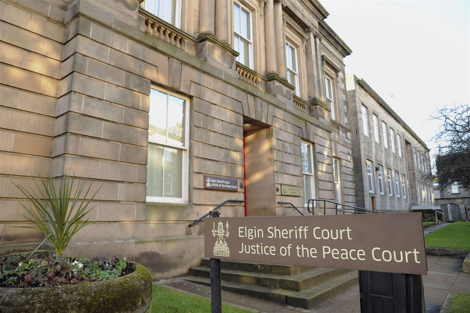 Jay Mackintosh, who has lived in Forres, appeared via a video link at Elgin Sheriff Court today.