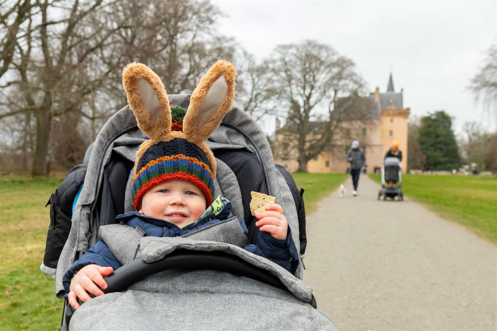Jack MacIver at Brodie Castle's Easter Fun Day at the Easter weekend...Picture: Beth Taylor