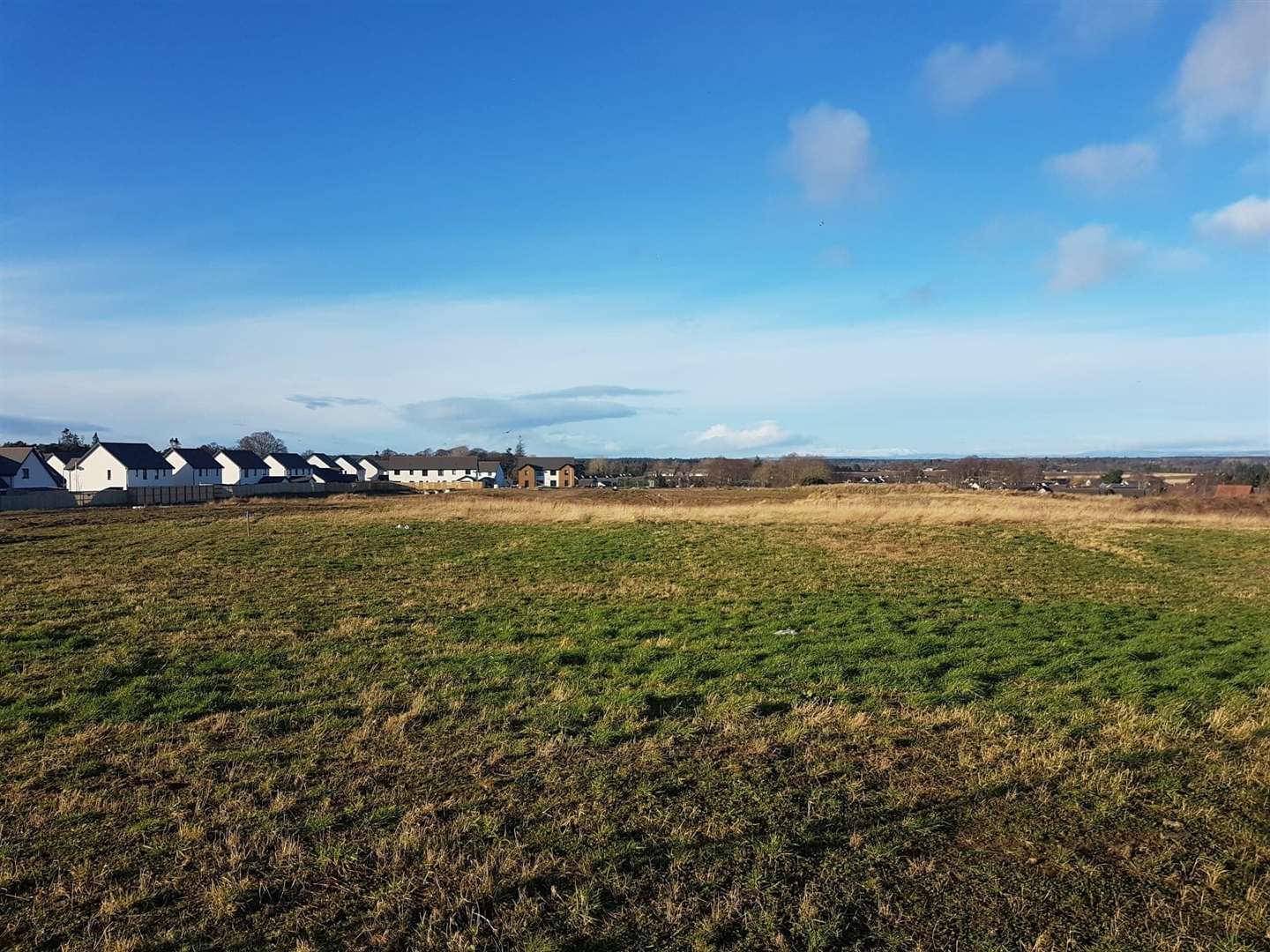 A view of land designated for the ongoing Ferrylea development from Mannacie Road.