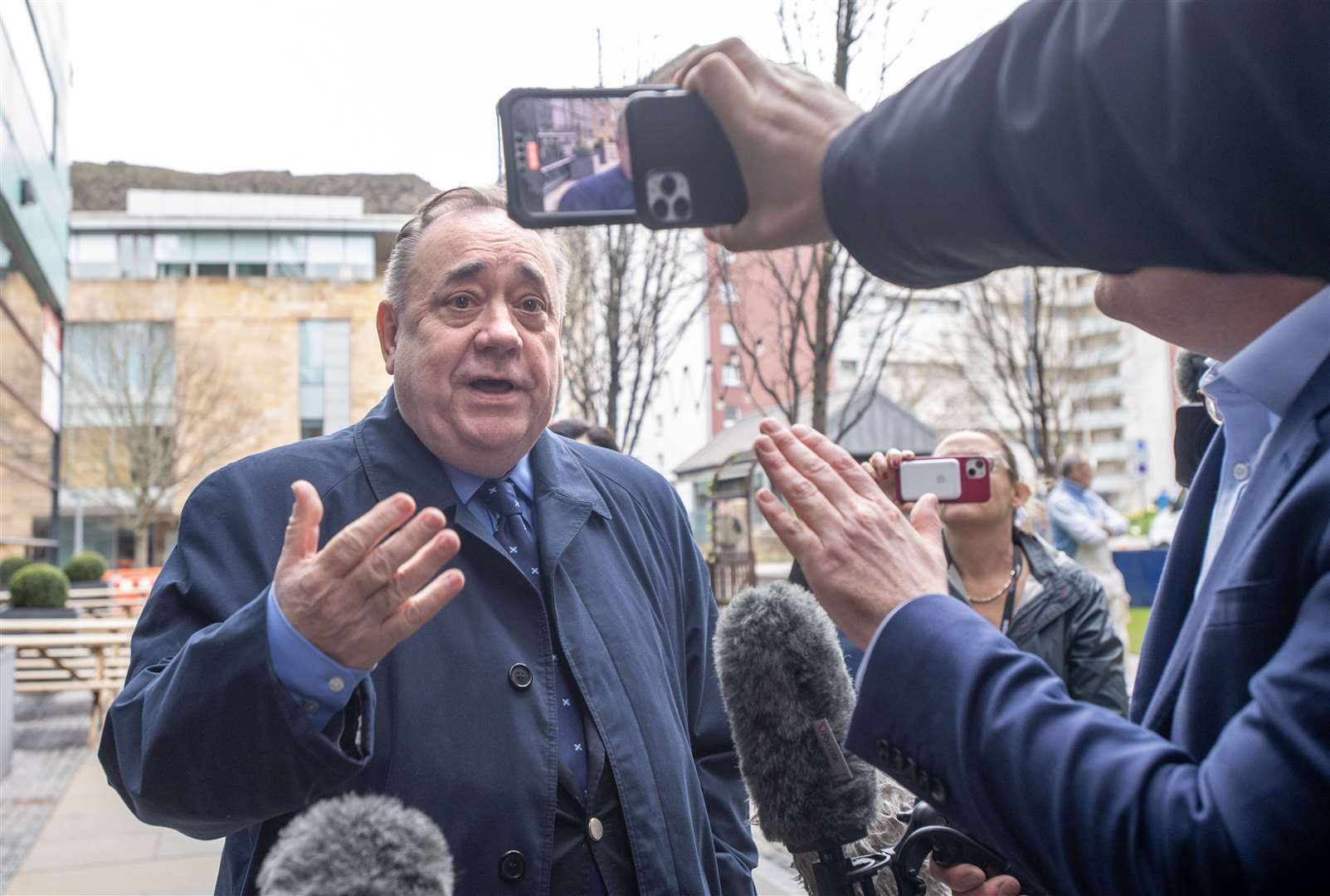 Alex Salmond has said he will attend a pro-independence rally on the day of the King’s coronation (PA)