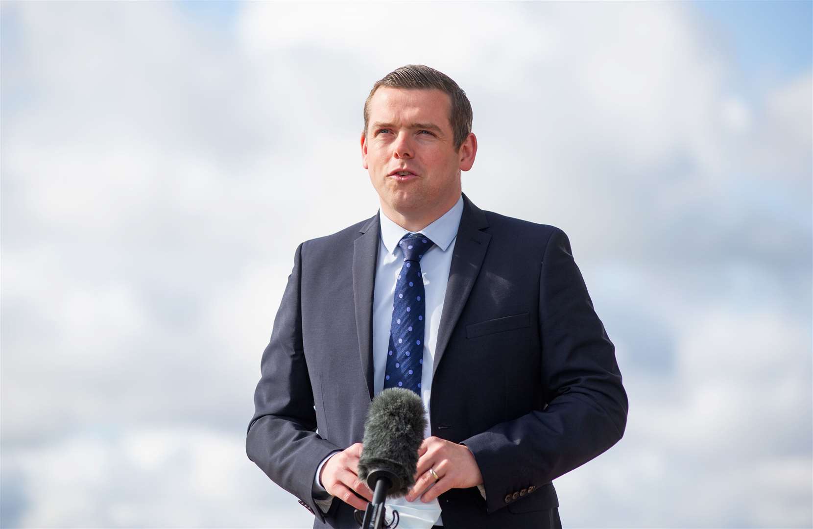 Moray MP and Highlands and Islands MSP Douglas Ross. Picture: Daniel Forsyth