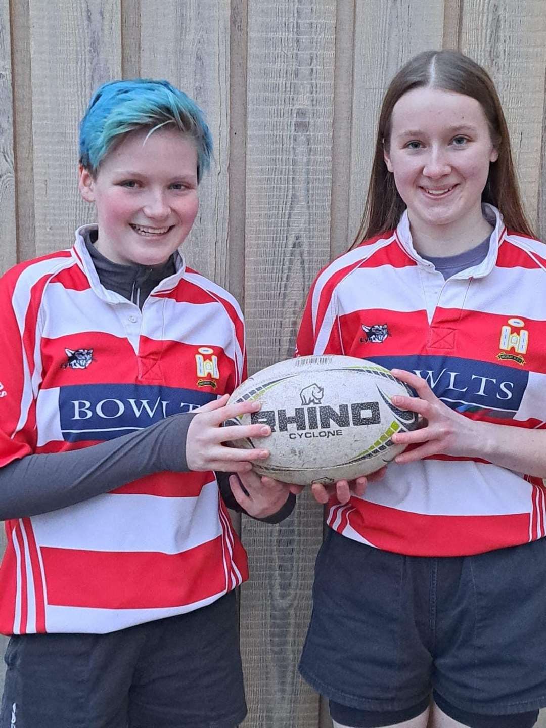 Iona Macleod and Eilidh Hay played for the Caledonia North XV.