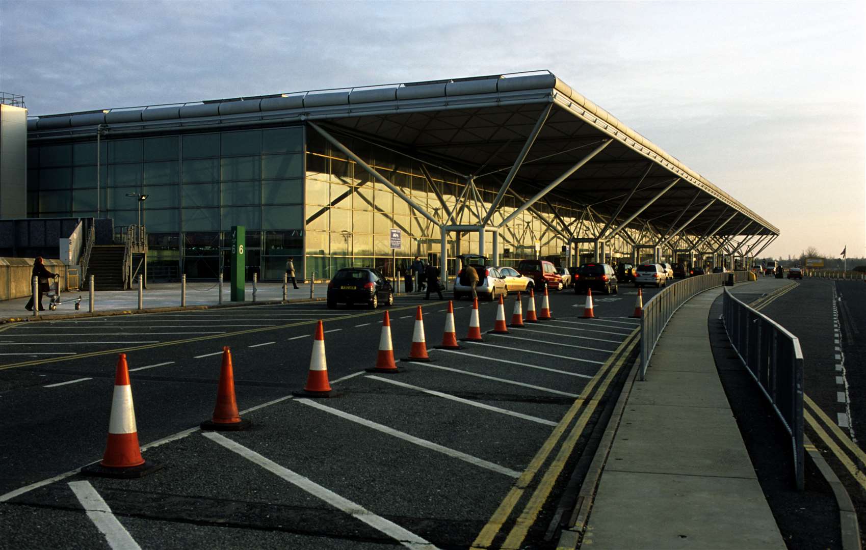 Stansted Airport has the most expensive fees for drop-offs (Clynt Garnham Architecture/Alamy Stock Photo/PA)