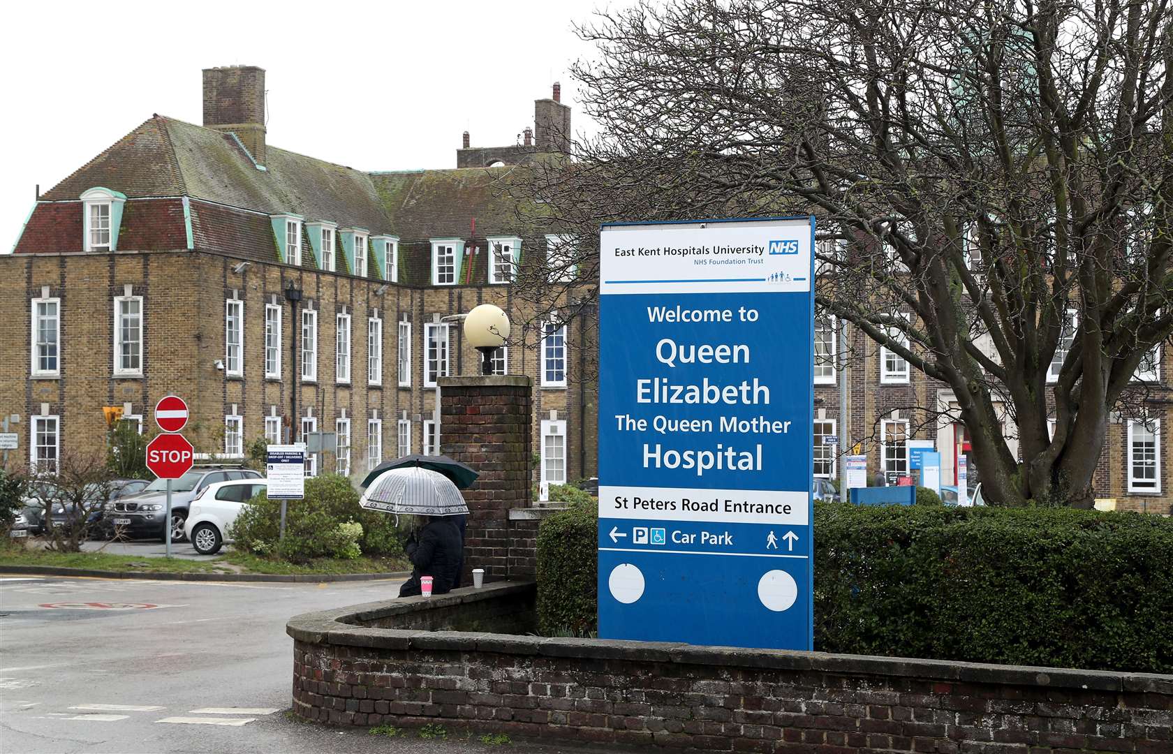 The Queen Elizabeth the Queen Mother (QEQM) Hospital in Margate, Kent (Gareth Fuller/PA)