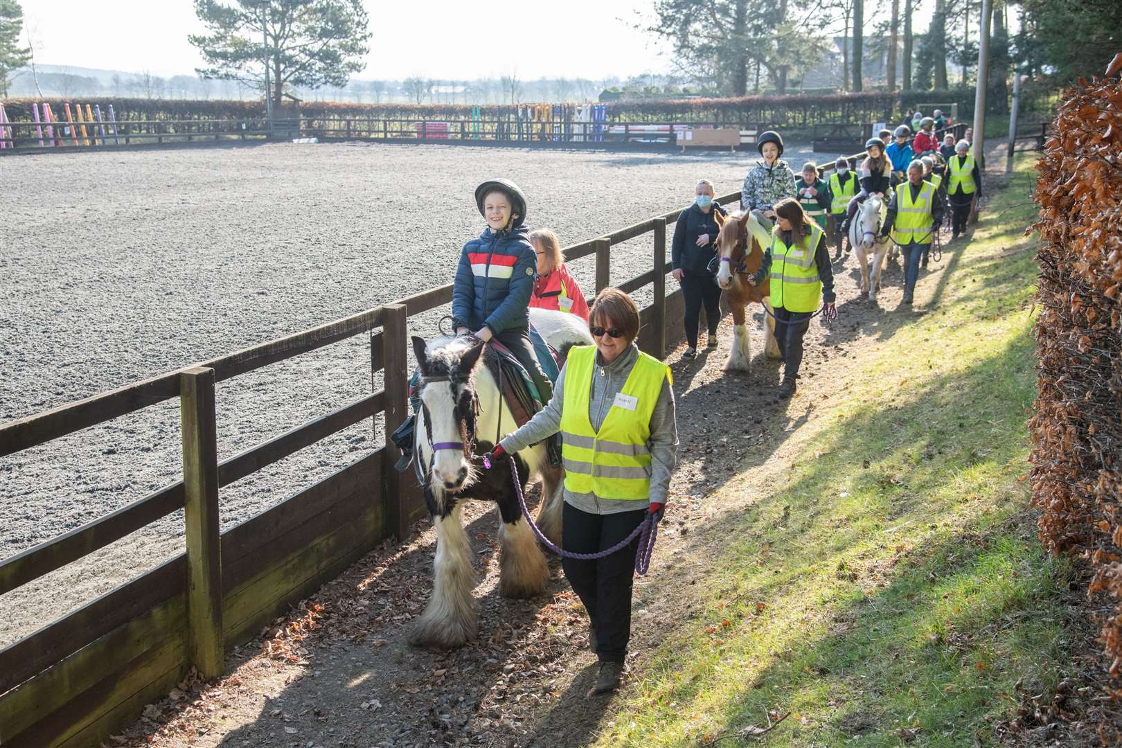 Forres, Nairn and District Riding for the Disabled Association. Picture: Daniel Forsyth