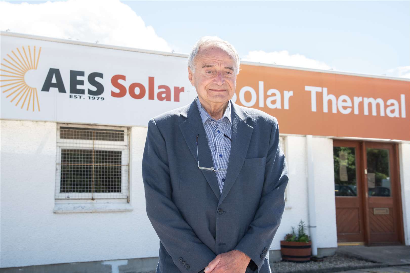AES Solar's George Goudsmit...Picture: Daniel Forsyth..