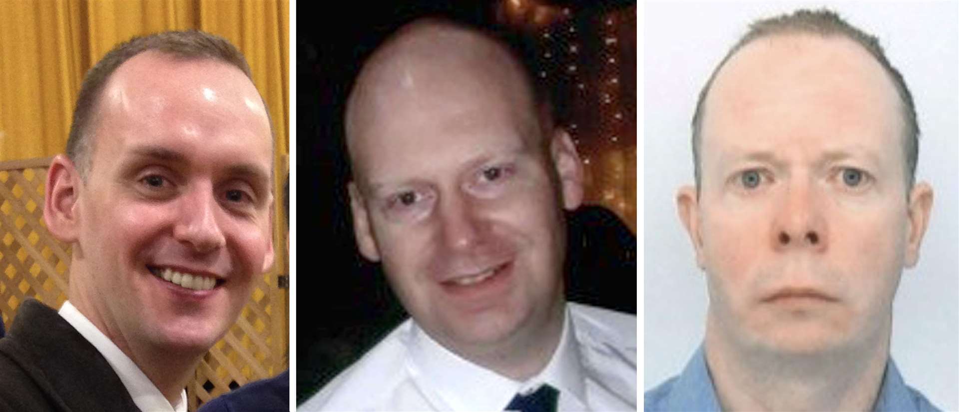 Joe Ritchie-Bennett, James Furlong and David Wails were killed in the Reading terror attack (Family handout/PA)