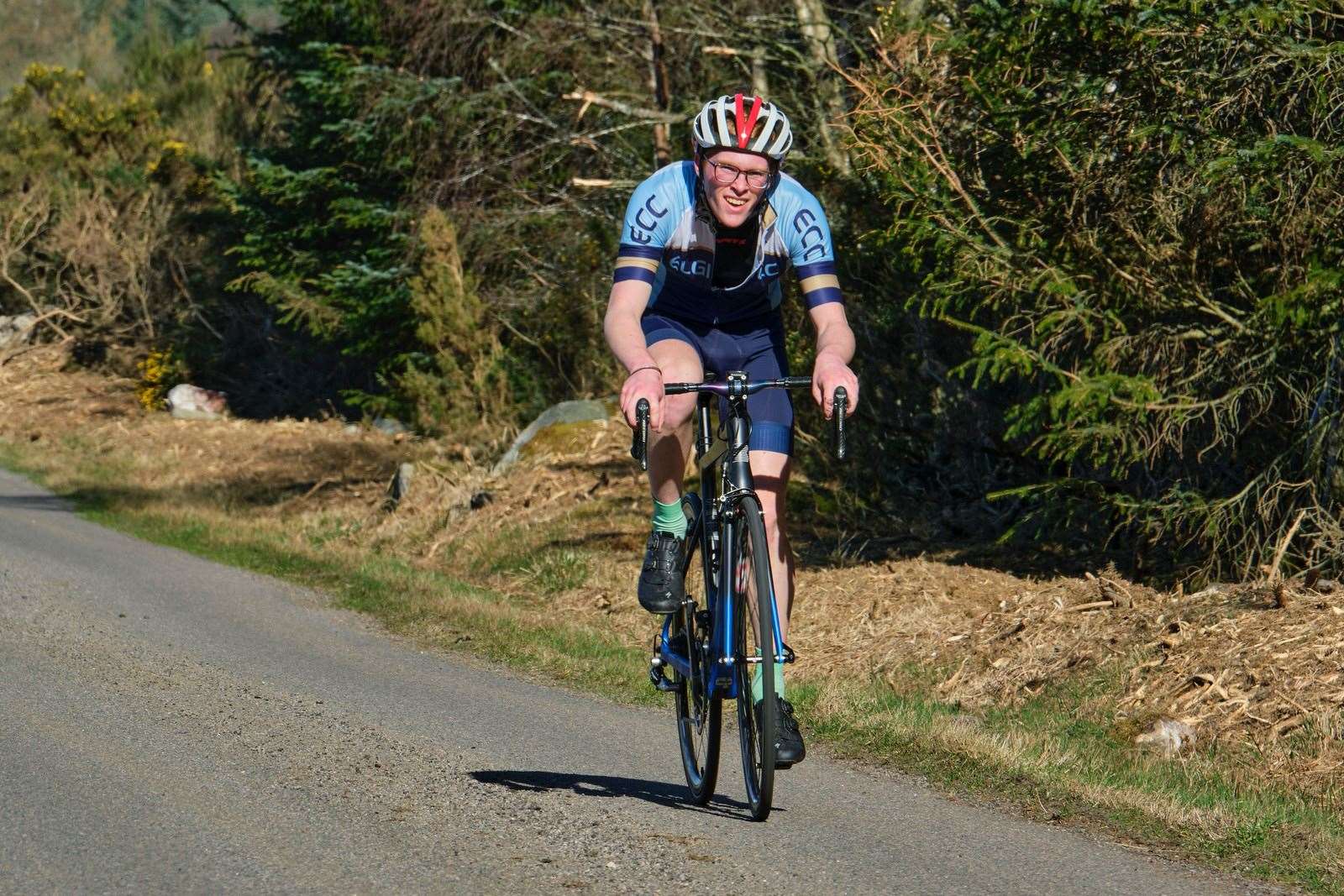 Elgin Cycling Club's Pluscarden Hilly Time Trial. Photo: Tony Carroll
