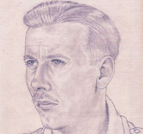 This sketch of William was done by a fellow POW while he was in Kanchanaburi.