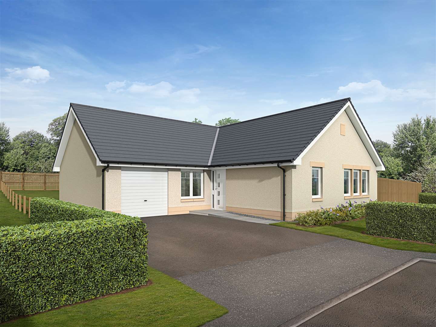 A Tulloch Homes bungalow of the type that could feature on the new development.