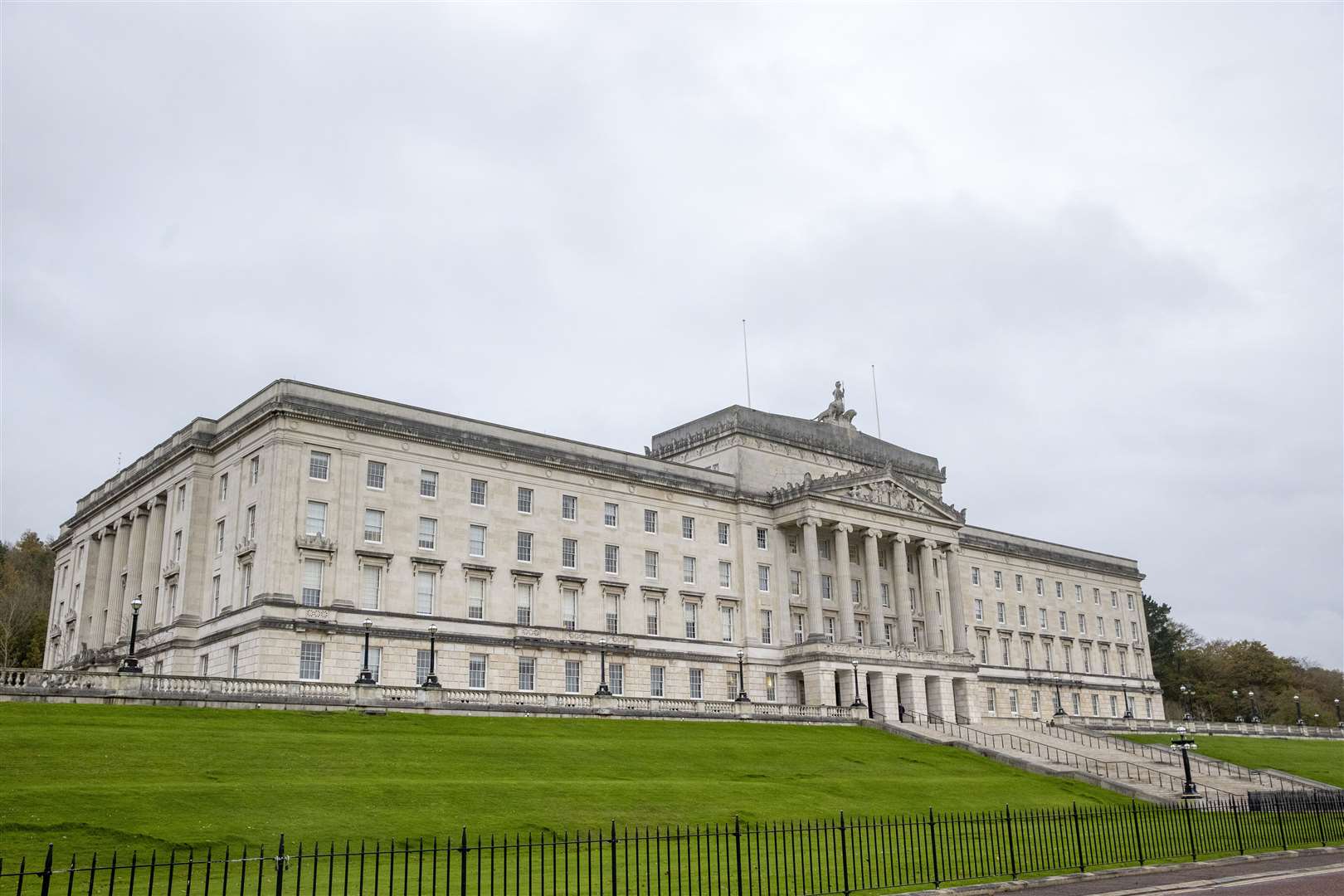 The Northern Ireland Assembly is in cold storage due to the logjam over the Northern Ireland Protocol (Liam McBurney/PA).