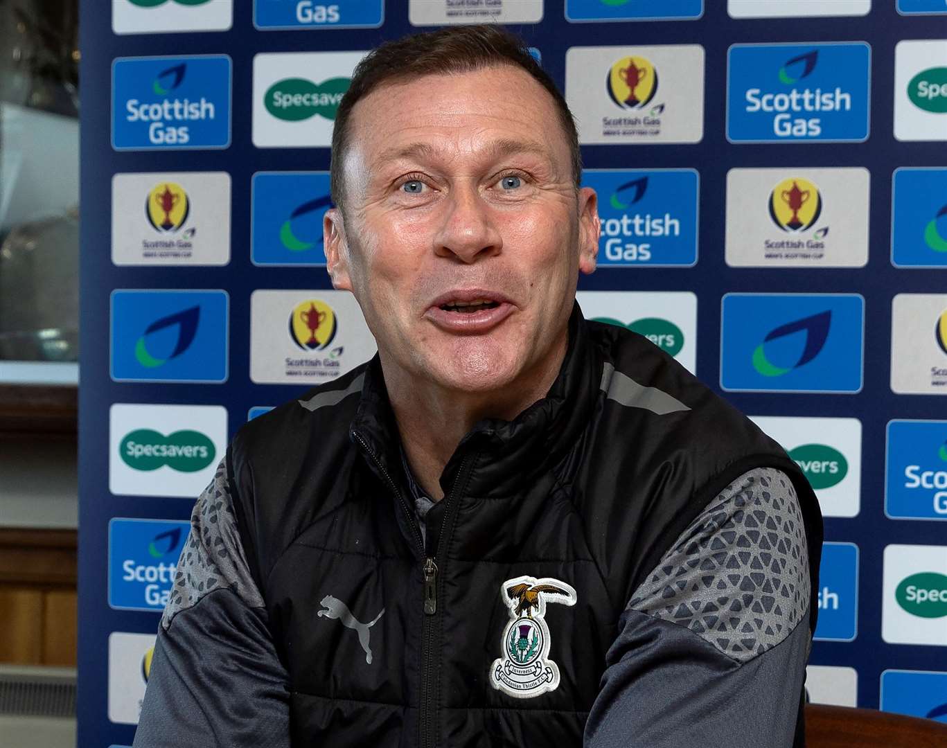 Inverness Caley Thistle manager Duncan Ferguson.