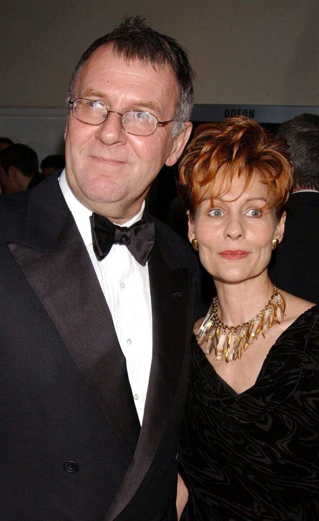 Tom Wilkinson and his wife Diana Hardcastle (William Conran/PA)