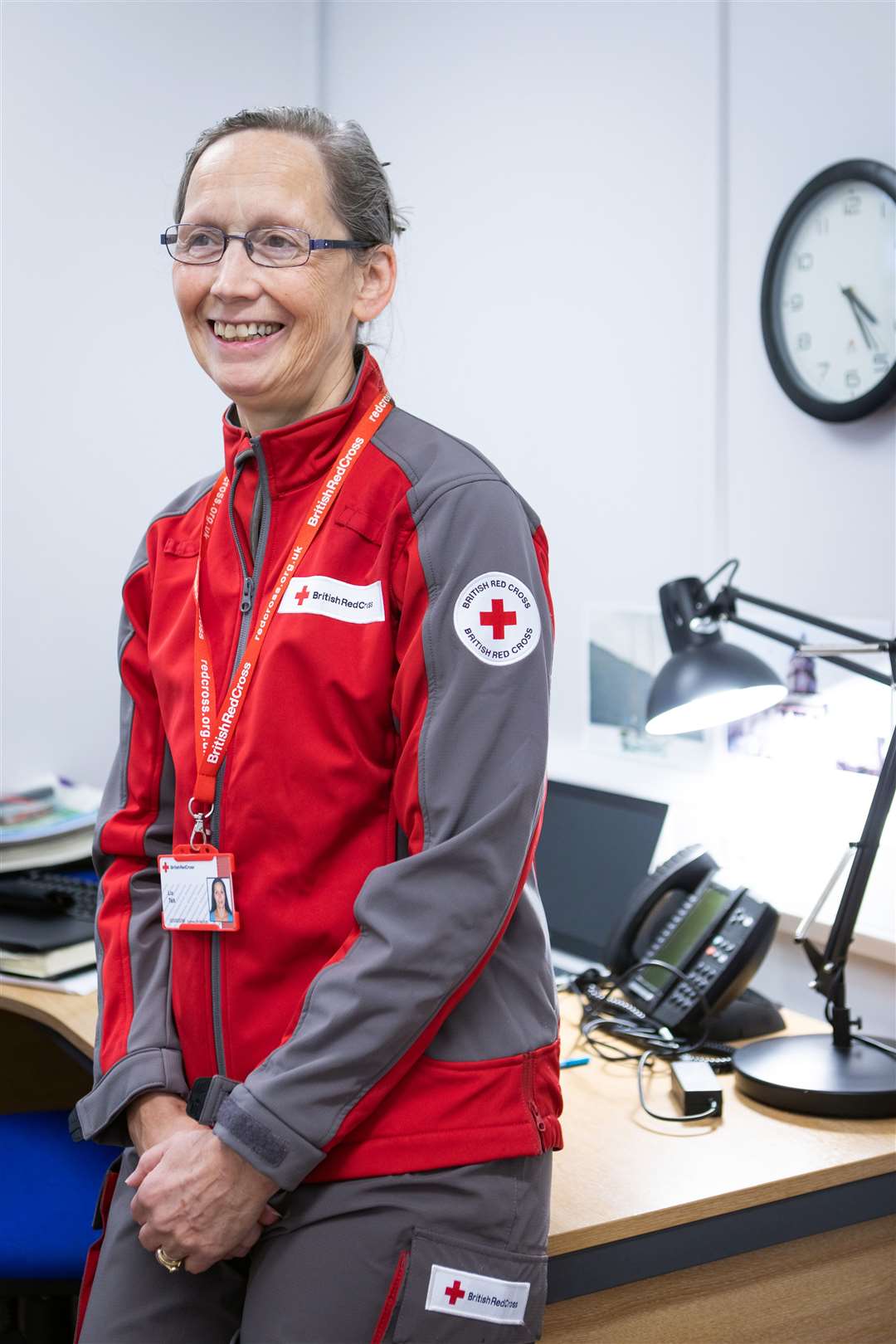 Liz has been a volunteer with the British Red Cross for more than 50 years.