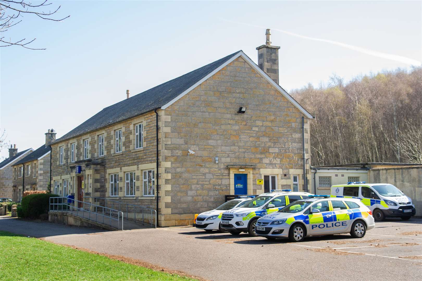 Forres Police Station counter is open from 8.15am-4pm Monday-Thursday and 8.15am- 2.45pm on Fridays.